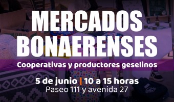 5 DE JUNIO: NUEVA JORNADA DE �MERCADOS BONAERENSES�